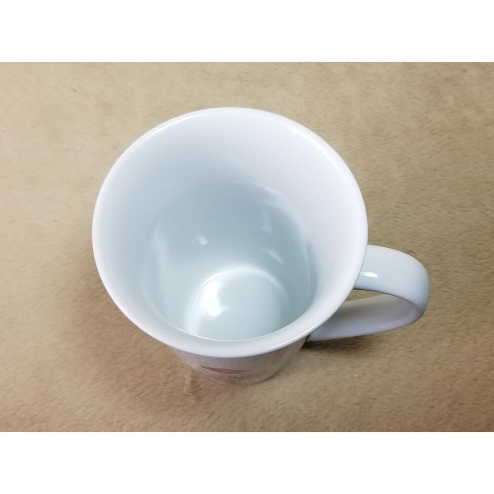 Starbucks Christmas Holiday Coffee Mug 12oz Teacup 2013 White Red 4 3/4" - Picture 10 of 13